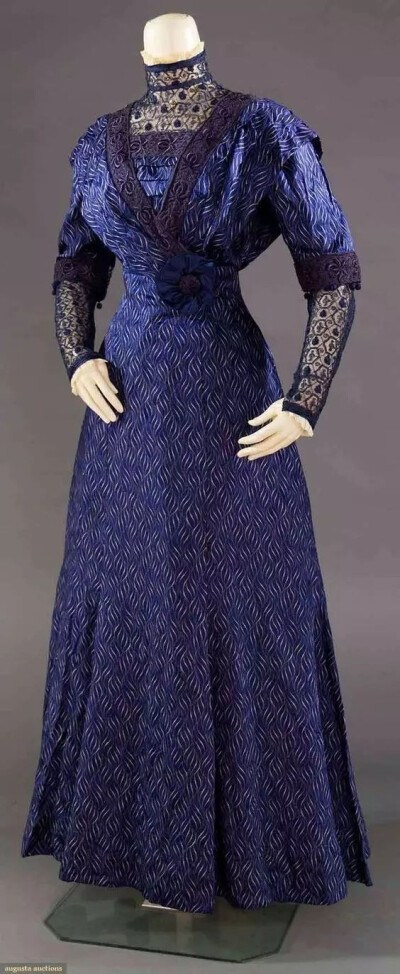 Silk afternoon dress 1910-1915