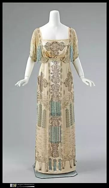 Evening Dress 1909-1911 The Metropolitan Museum of Art