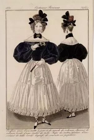 1830年的早礼服