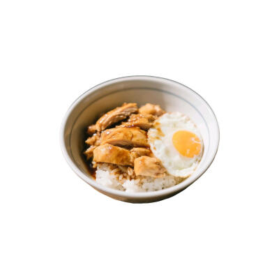 盖饭白底头像
