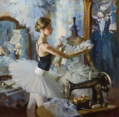 阿纳斯塔西娅．沃斯特雷佐娃（ AnastasiaVostretsova )，俄罗斯圣彼得堡的女画家，圣彼得堡艺术家联盟的成员。1981出生于叶卡特琳堡，现居圣彼得堡。2008年毕业于圣彼得堡艺术学院的绘画与修复系。但是到了某个时候…