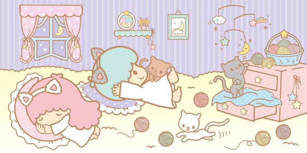 三丽鸥可爱双子星