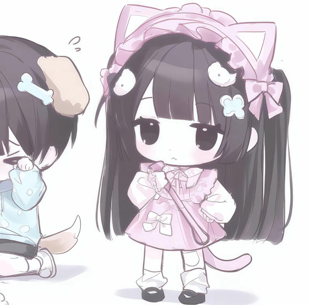 动漫情侣头像ai