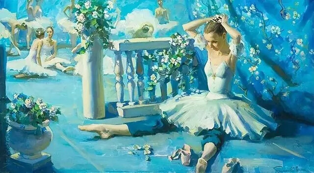 阿纳斯塔西娅．沃斯特雷佐娃（ AnastasiaVostretsova )，俄罗斯圣彼得堡的女画家，圣彼得堡艺术家联盟的成员。1981出生于叶卡特琳堡，现居圣彼得堡。2008年毕业于圣彼得堡艺术学院的绘画与修复系。但是到了某个时候，她意识到她更喜欢创作自己的绘画，而在学习的过程中获得的绘画和修复技术知识帮助她实现了这一点。