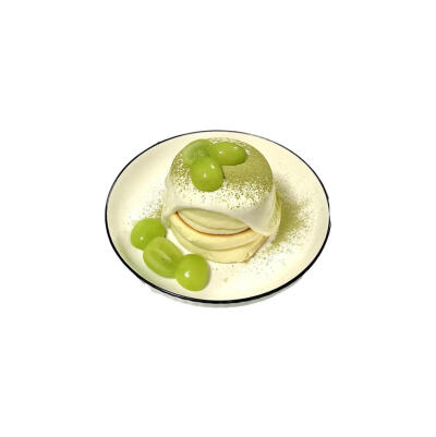 甜品白底头像