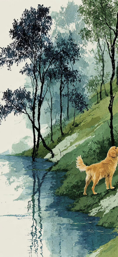 水墨风景画