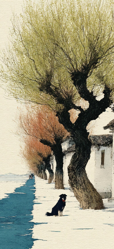 水墨风景画