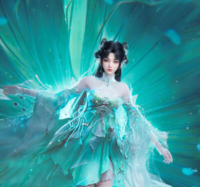 碧瑶｜绿色系是女神～