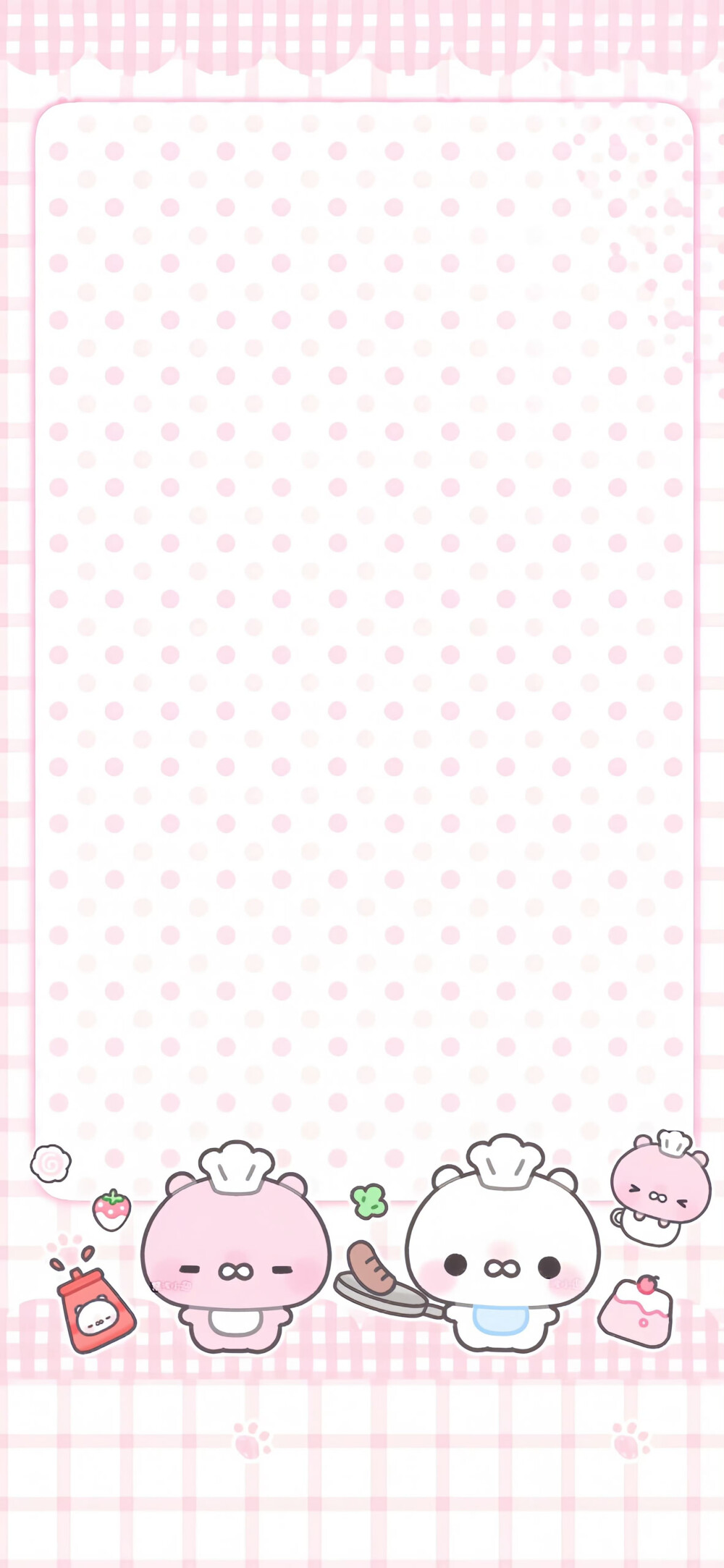 可爱插画壁纸套图
