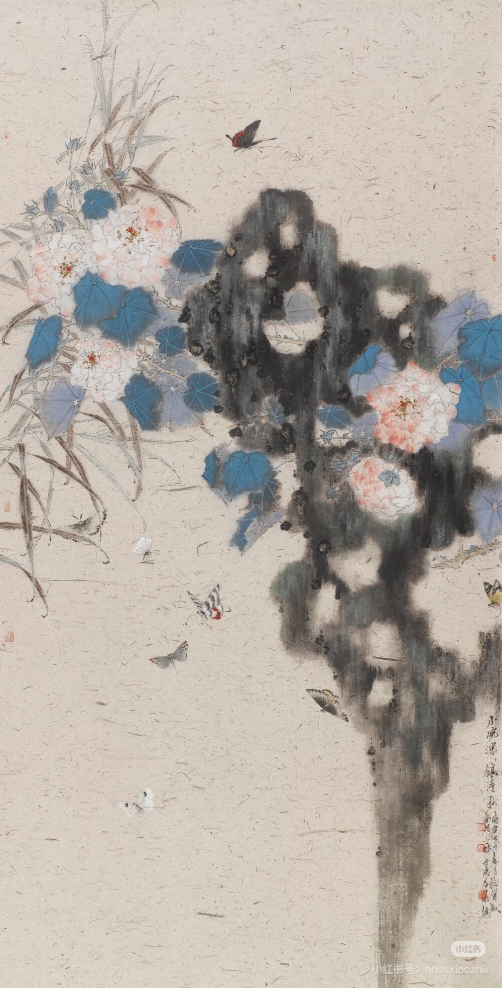 油画风工笔风壁纸 