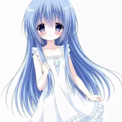 蓝色女漫