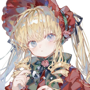 AI插画 蔷薇少女 真红