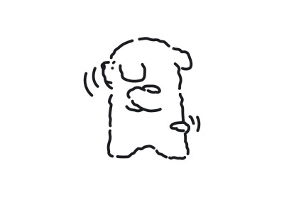 线条小狗