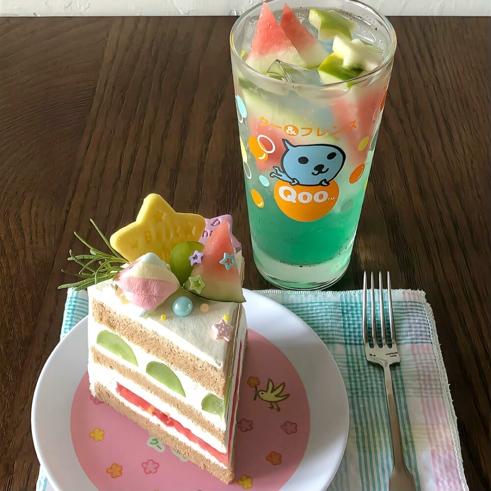 图源ks：偷喝汽水