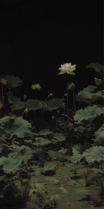 油画风工笔风壁纸 