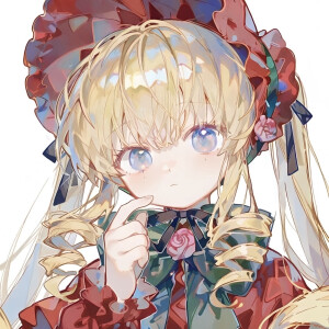 AI插画 蔷薇少女 真红