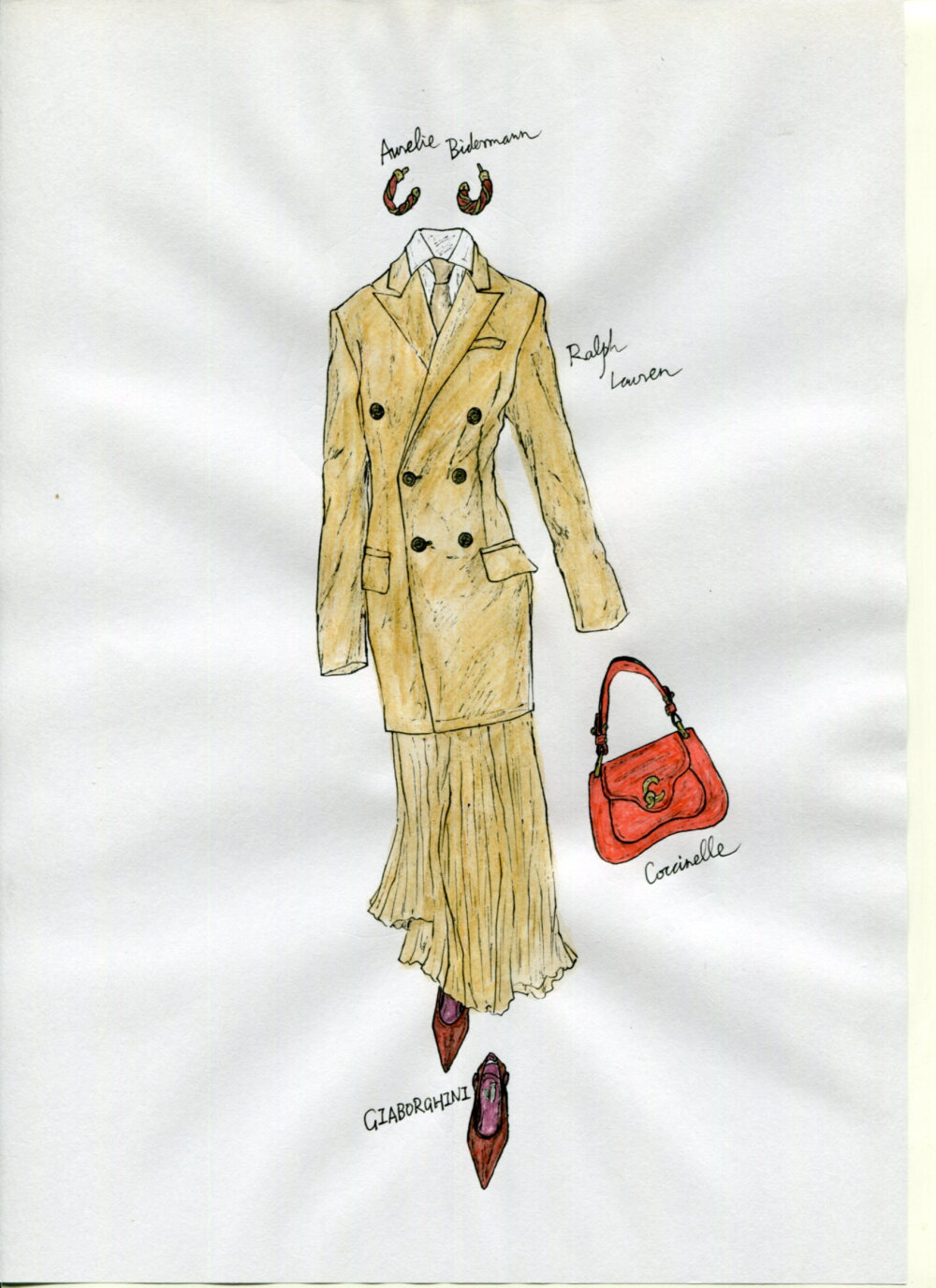 2025年早秋款。刚柔并济。