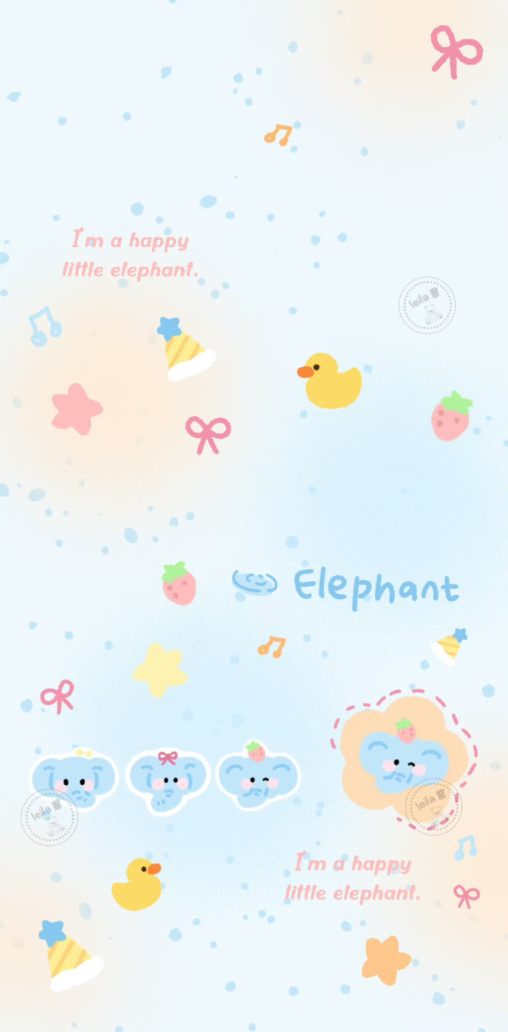 可爱卡通壁纸套图
