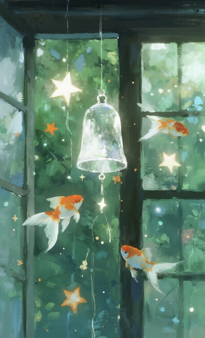 梦幻插画背景