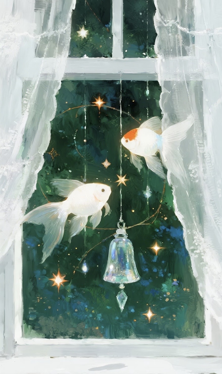 梦幻插画背景
