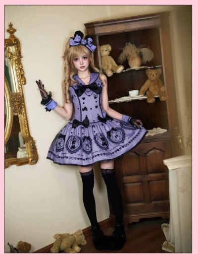 最近被ag家这套小裙子种草了，黑紫色也太美貌了吧