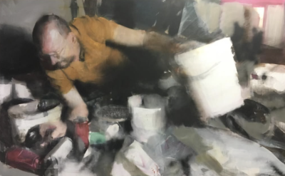 兹比涅克·塞德莱茨基一位捷克当代画家，现居住并工作于布拉格。他是千禧年初期进入捷克艺术界的重要一代艺术家之一，以其独特的绘画风格和对人类记忆与空间关系的深刻探索而闻名。
