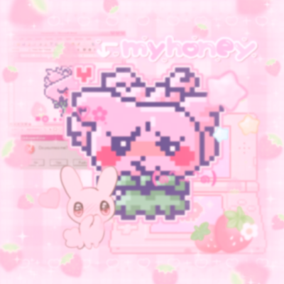 自制拓麻歌子玫瑰吉可爱核cutecore头像，转载搬运注明
［存档1版］