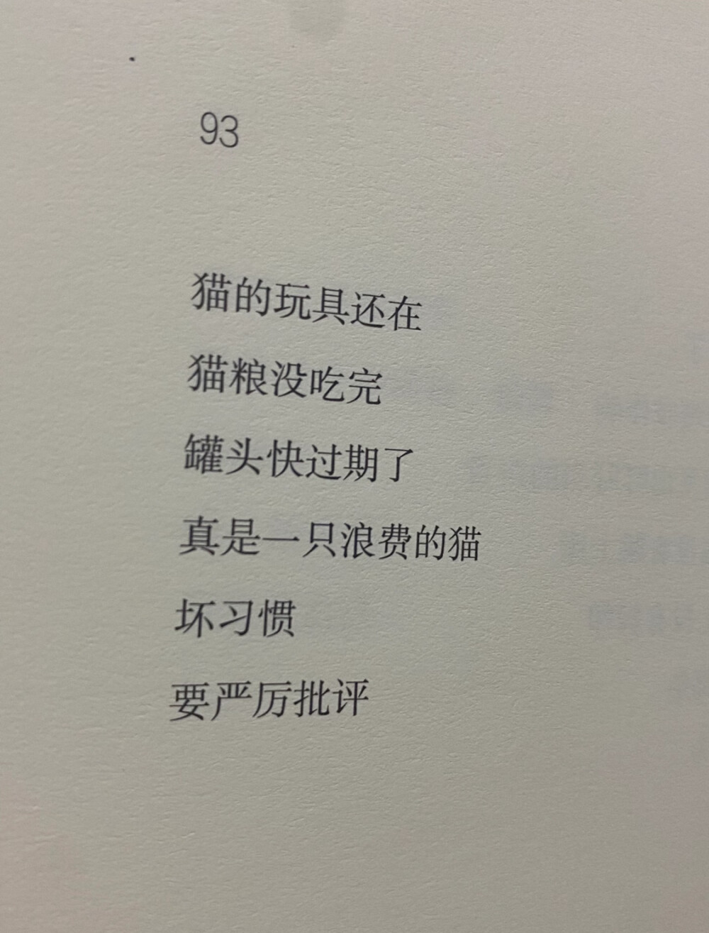 小猫小猫，摸你的时候你总扬起下巴，昏黄的路灯让你成为最柔软的反光体，眼睛眯起好像我就是你的阳光。可即使那晚的月亮很亮很亮，我还是看不清他眼里忽明忽暗的闪烁，是喜欢，是真诚，还是勉强。
