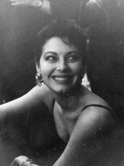 Ava Gardner photographed by Francisco Cano, 1954.