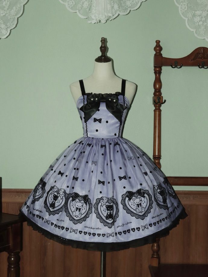 黑糖熊真的绝了呀，所有颜色里面最喜欢这个黑紫色啦～