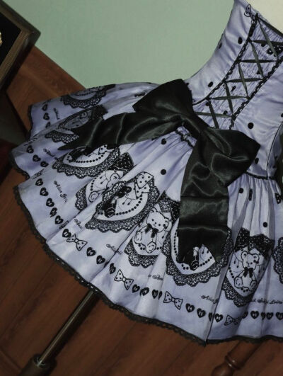 黑糖熊真的绝了呀，所有颜色里面最喜欢这个黑紫色啦～