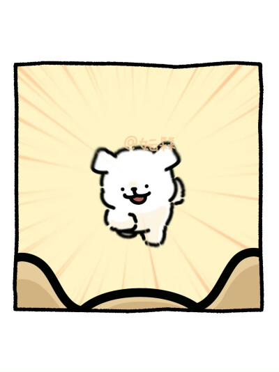 线条小狗