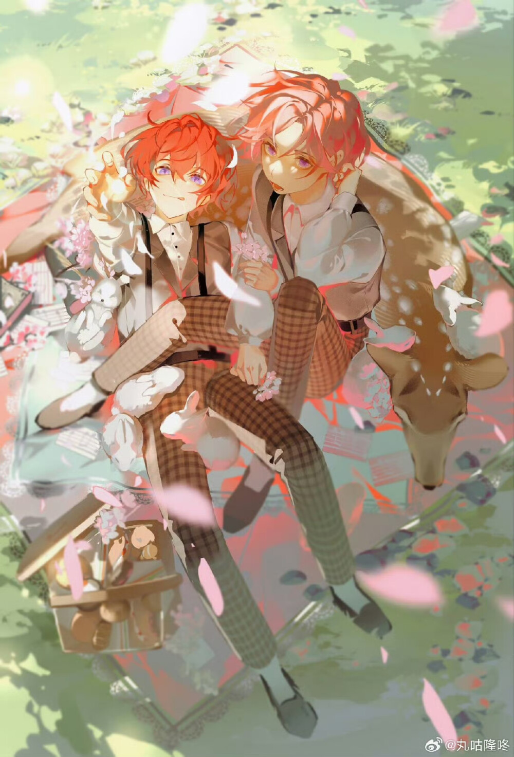 朱樱司/樱河琥珀
微博@丸咕隆咚