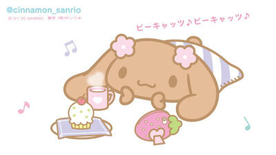 三丽鸥可爱玉桂狗家族和摩卡