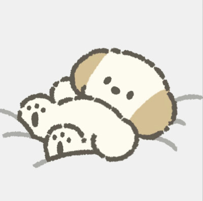 小狗柑柑无边框头像