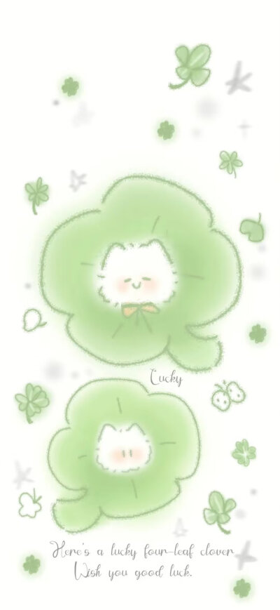 四叶草 壁纸 =⩌⩊⩌=