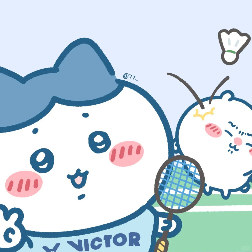 吉伊小八羽毛球