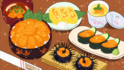 海胆料理