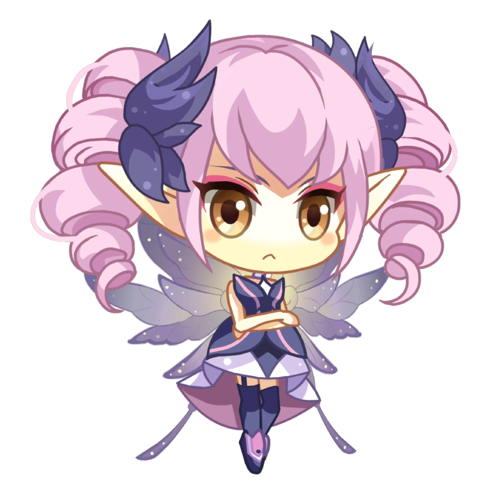 并蒂莲精灵王·清明&无霜