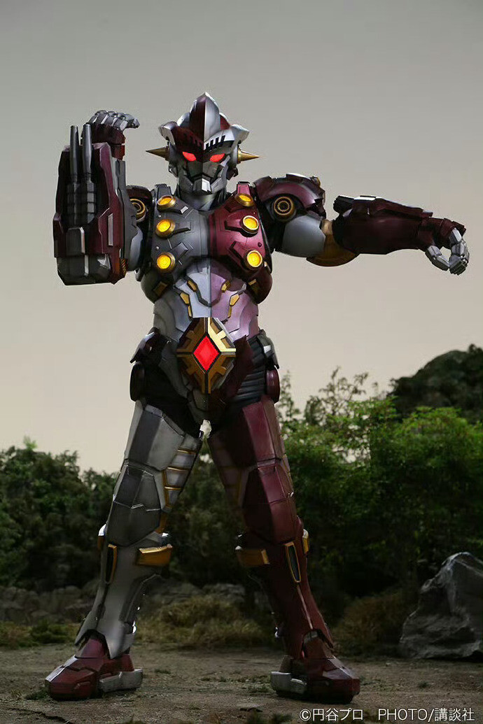 詹奈-钢铁九号。《银河奥特曼》。(侵权删)