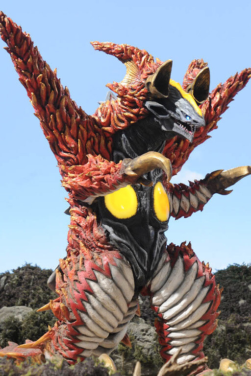 合体魔王兽，芝庞顿。《欧布奥特曼》。(侵权删)