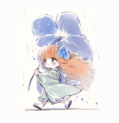 可爱卡通女头