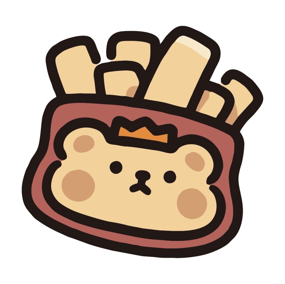 小熊虫可爱头像