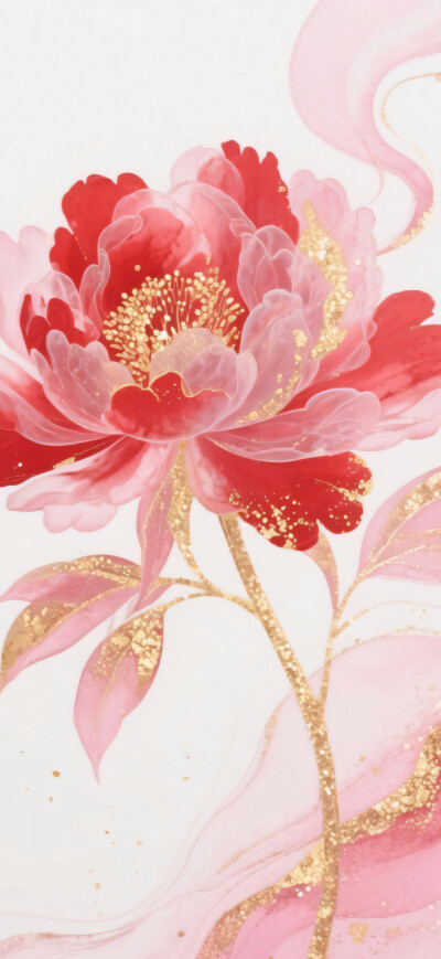 一簇牡丹花 粉色系雍容华贵国色牡丹-self