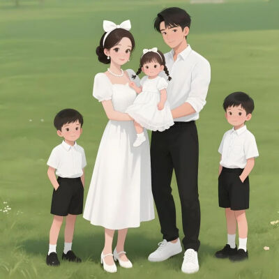 亲子头像