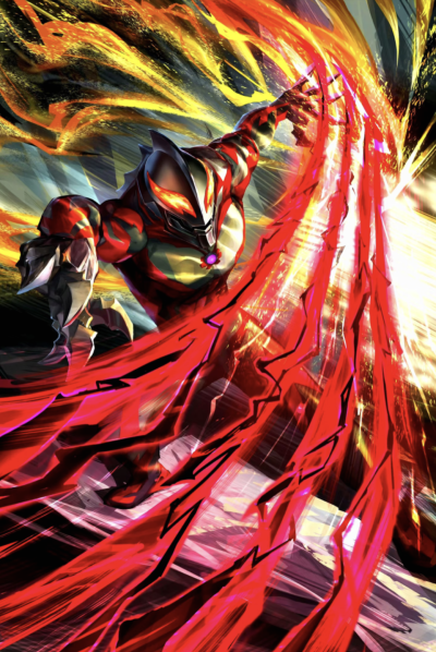 黑暗贝利亚奥特曼，恺撒贝利亚之爪。(侵权删)