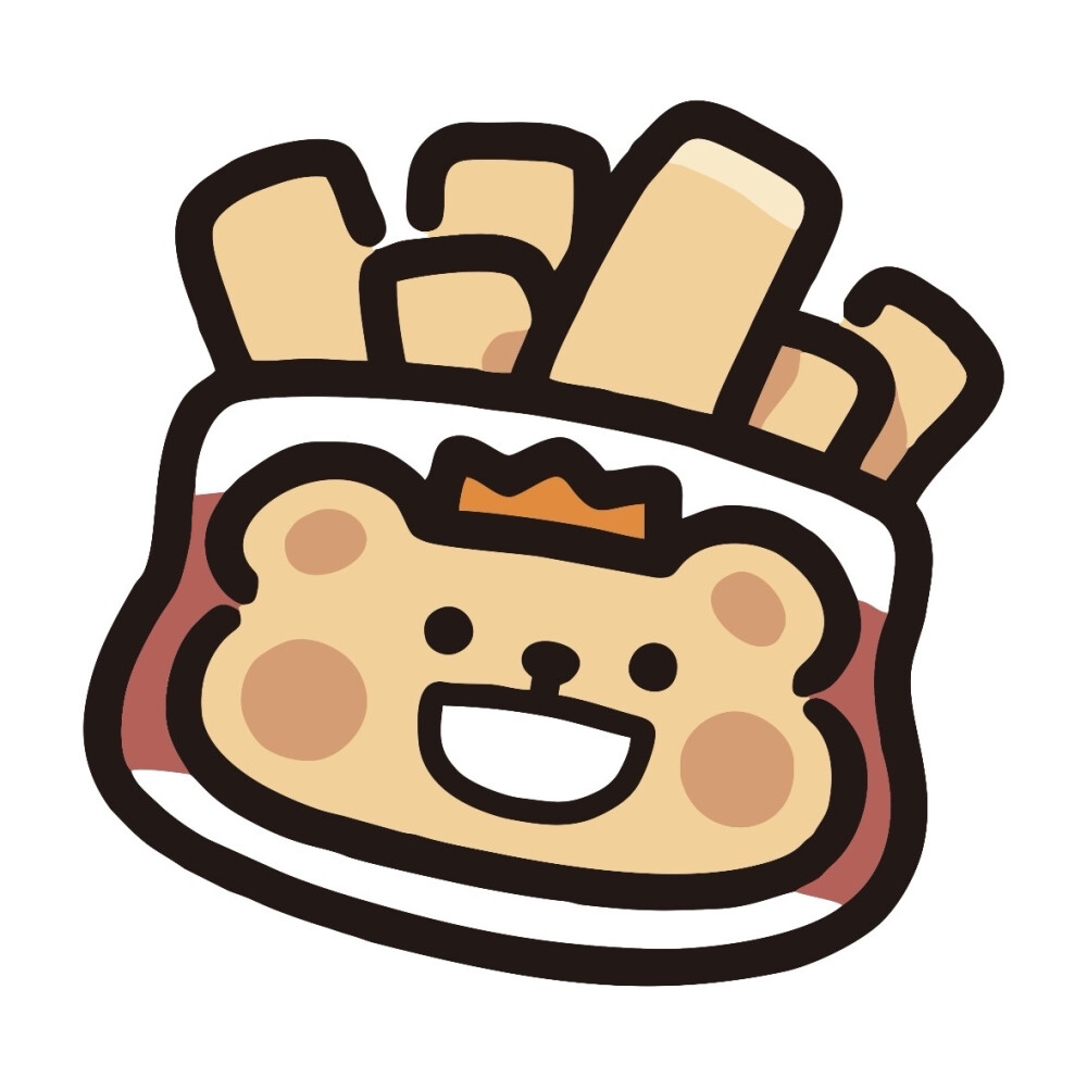 小熊虫可爱头像