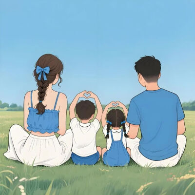 亲子头像