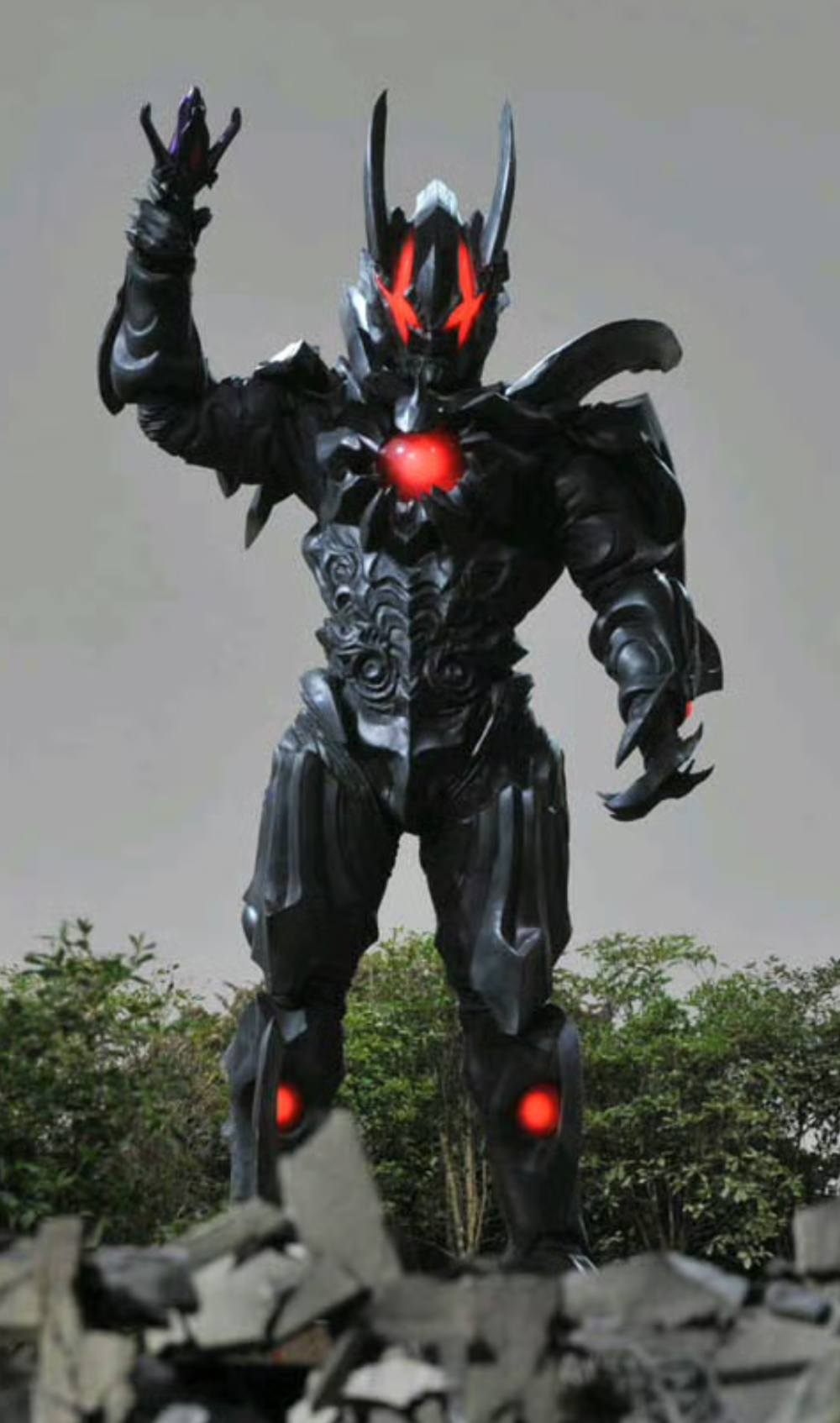 黑暗路基艾尔。《银河奥特曼》。(侵权删)