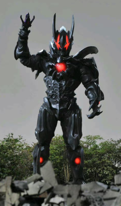 黑暗路基艾尔。《银河奥特曼》。(侵权删)